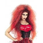 Perruque dmon fou adulte - accessoire de dguisement - rouge et noir - mixte - 18 ans et plus