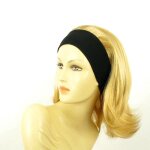 Perruque femme bandeau blonde xena lg26