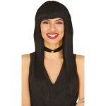 Perruque femme - fiestas guirca s. l. - noir cheveux longs - accessoire de dguisement