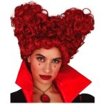 Perruque - fiestas guirca s. l. - reine coeur rouge femme - carnaval
