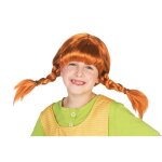Perruque fifi brindacier pour enfant - maskworld - modle fifi brindacier - orange - intrieur - mixte ...
