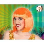 Perruque � frange courte - atosa - orange - mixte - ext�rieur
