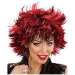 Perruque - horror - shop. com - steamy black - red pour halloween - femme - rouge - intrieur