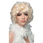 Perruque marilyn monroe court blonde