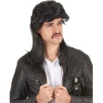 Perruque mulet noir homme - 230659 - couleur principale: noir - genre: homme