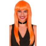Perruque orange cheveux longue eco - fiestas guirca s. l. - accessoire de d�guisement - adulte - femme ...