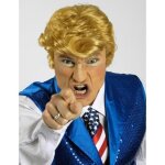 Perruque prsident amricain adulte - generique - blonde - dguisement