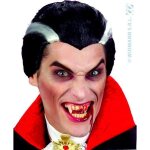 Perruque - vampire - courte - homme - horreur - noir et blanc