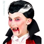 Perruque - vampire - enfant - noir - ext�rieur - mod�le vampire