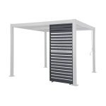 Persienne 100cm pour pergola bioclimatique aluminium palace persienne 100cm palace