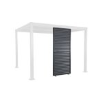 Persienne � lames orientables 100cm pour pergola bioclimatique aluminium palace persienne lames orientables ...
