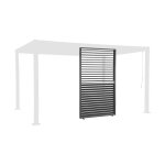 Persienne � lames orientables 130cm pour pergola bioclimatique aluminium palace persienne lames orientables ...