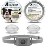 Pets collier antiparasitaire collier anti puces pour chien collier anti tique chien r�glable pendentif ...
