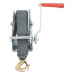 Pet - treuil manuel avec sangle 540 kg argente (treuil) + noir (sangle) fer (treuil) + polyester (sangle) ...