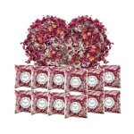 Petales a jeter mariage 12 paquets confettis biodegradables fleurs s�ch�es mariage confettis mariage ...