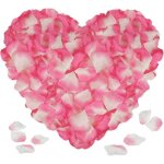 Ptales de rose artificiels - 2000 pices - blanc - dcoration de mariage - ambiance romantique