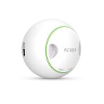 Petgeek foodie orb jouet interactif et automatique distributeur de nourriture ou de friandise pour stimuler ...