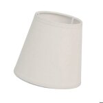 Petit abat - jour beige � hauteur 115 cm