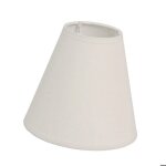 Petit abat - jour beige � hauteur 15 cm