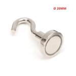 Petit aimant de peche crochet ouverte boucle magntique aimant  20 mm