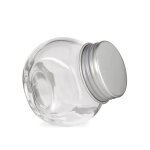 Petit bocal en verre avec couvercle en acier 5 cm - transparent Petit bocal en verre avec couvercle en acier 5 cm - transparent