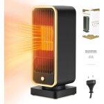 Petit chauffage dappoint 500w radiateur chauffage soufflant cramique ptc mini chauffage electrique pour ...