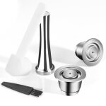 Petit déjeuner - caféicafilas pour capsule rechargeable nespresso deux versions en acier inoxydable réutilisab ... Petit déjeuner - caféicafilas pour capsule rechargeable nespresso deux versions en acier inoxydable réutilisab ...