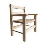 Petit fauteuil enfant en bois avec accoudoirs juliette - combelle - jusqu 5 ans - fabriqu en france ...