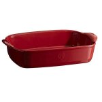 Plat à gratin - emile henry - grand cru - céramique haute résistance - rouge - 29 x 19 x 7 cm Plat à gratin - emile henry - grand cru - céramique haute résistance - rouge - 29 x 19 x 7 cm