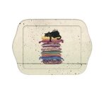 Plateau de service - kiub - décor chat paresseux - 21 x 14 cm - mélamine - lavable au lave - vaisselle ... Plateau de service - kiub - décor chat paresseux - 21 x 14 cm - mélamine - lavable au lave - vaisselle ...