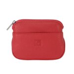 Petit porte monnaie en cuir r�f ze2122 rouge (6 couleurs disponible)
