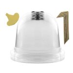 Petit réutilisable en plastique mini - serre jardin cloche dôme plantes couvre le gel garde protection ... Petit réutilisable en plastique mini - serre jardin cloche dôme plantes couvre le gel garde protection ...