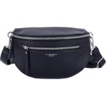 Petit sac banane en bandouli�re femme multipoches - bleu marine