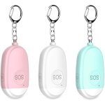 Petite alarme personnelle pratique 2 - 3 pices sirne dalarmes personnelles de scurit rechargeable ...