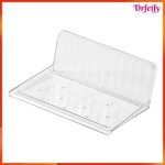Petite �tag�re murale pour appareil photo - akozon - 12x9x5 cm - sans per�age - plastique - blanc