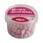 D�coration g�teau meringue sucre 90g rose