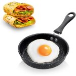 Petite poele induction 12cm mini pole induction poele oeuf au plat mini poele a oeuf avec poigne portable ...