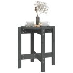 Petite table centrale de salon gris - lemon� table basse gris � 425x45cm - bois massif de pin 503 - soldes ...