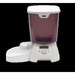 Distributeur daliment - petmate - cat mate - 3kg - blanc - pour chat et petits chiens