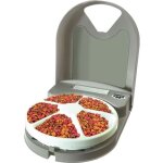 Petsafe - distributeur de croquettes automatique eatwell pour chien / chat jusqu 5 repas - programmable ...