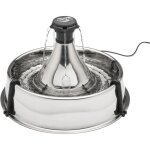 Fontaine � eau - petsafe - drinkwell 360� - acier inoxydable - 3. 8 l - 5 jets personnalisables