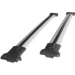 Barres de toit railing porte - bagages de voiture fly mod�le - peugeot - 2008 - gris - charge utile < ...