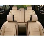 Housses couvre si�ge jeu complet cuir pu beige respirant - peugeot 308 - peugeot