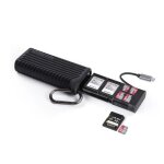 Pgytech Étui lecteur de cartes haute vitesse sd createmate noir Pgytech Étui lecteur de cartes haute vitesse sd createmate noir
