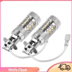 Phares antibrouillard led 2 pices ampoule antibrouillard h1 h3 12v - 24v 10w phares antibrouillard led ...