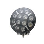 Phare auxiliaire led longue port�e spot + feu de position orange / blanc 12v - 24v 100w e9 camions poids ...