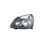 Phare avant gauche gris h7 / h1 renault clio 2 phase 2 2001 - 2005