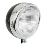 Phare avant rond guia Ã?135mm pour mobylette mbk 51 noir avec casquette chromé - mfpn : noir Ã?135mm ... Phare avant rond guia Ã?135mm pour mobylette mbk 51 noir avec casquette chromé - mfpn : noir Ã?135mm ...