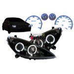 Phares design noir anti brouillard correct. phare r�gl. . . . 01 - 05 noir anti brouillard pour: peugeot ...