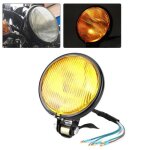 Phare de style rétro vintage moto universelle phare accessoire de modification de un travail exquis(coque ... Phare de style rétro vintage moto universelle phare accessoire de modification de un travail exquis(coque ...